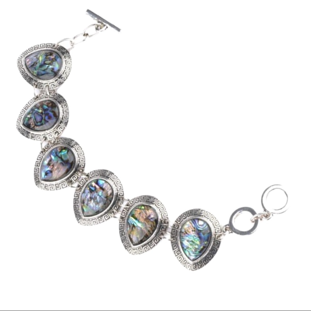 3 pcs Water Drop Necklace, Bracelet, &Earrings Set - Picture 4 of 4